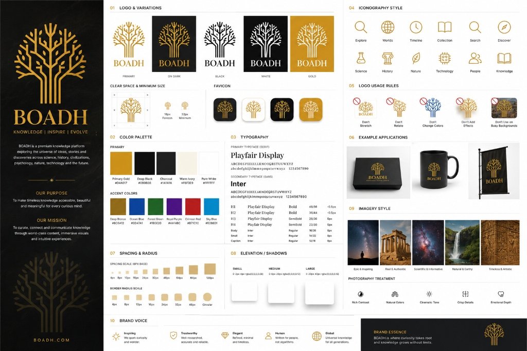 BOADH Master Brand Kit Sheet